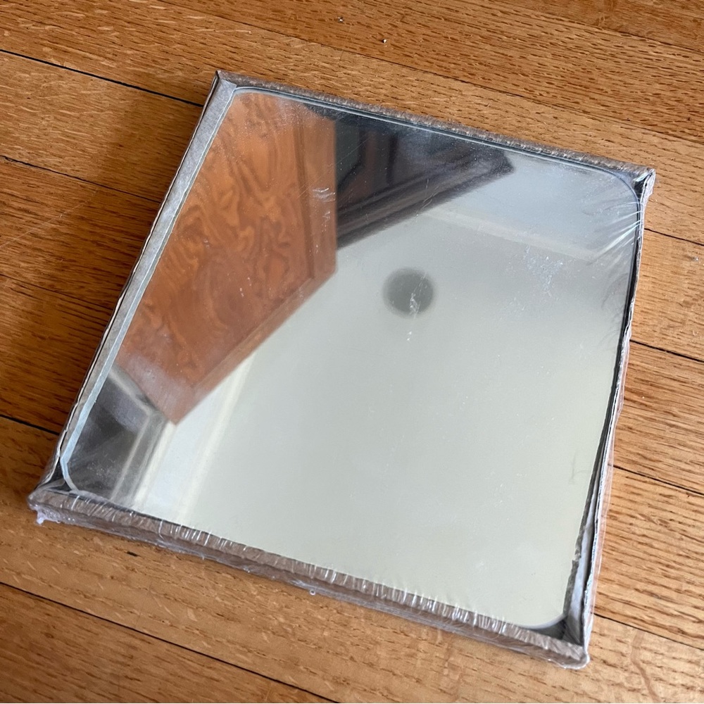 NEW Set of 4 IKEA SORLI 7-7/8" Square w/Rounded Corners Accent Mirror Tiles